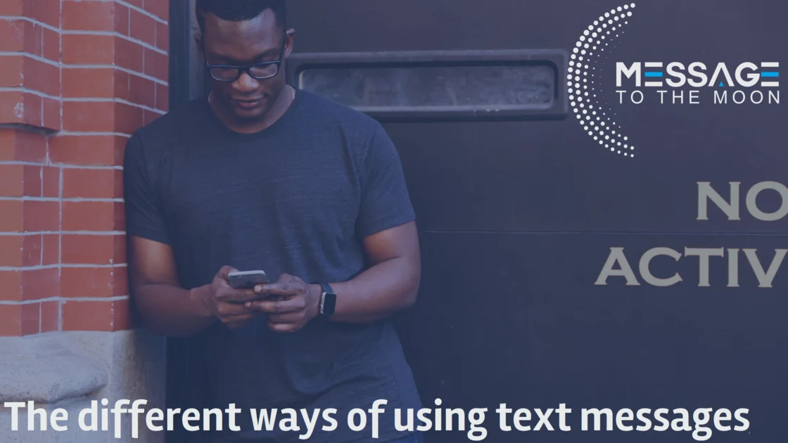 The different ways to use text messages